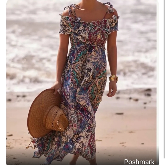 Anthropologie maxi dress - Picture 2 of 12